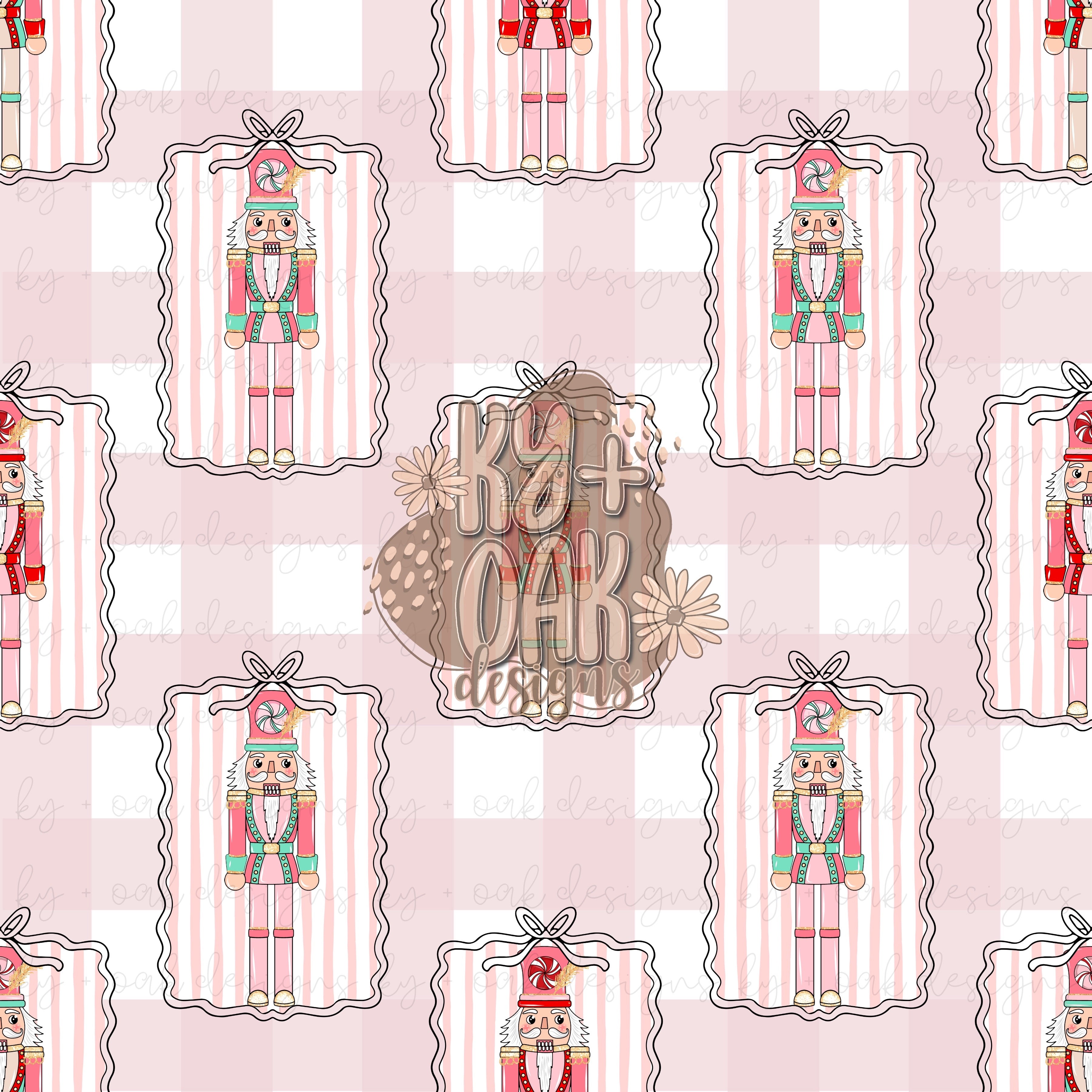 Gingham Nutcrackers - Girl