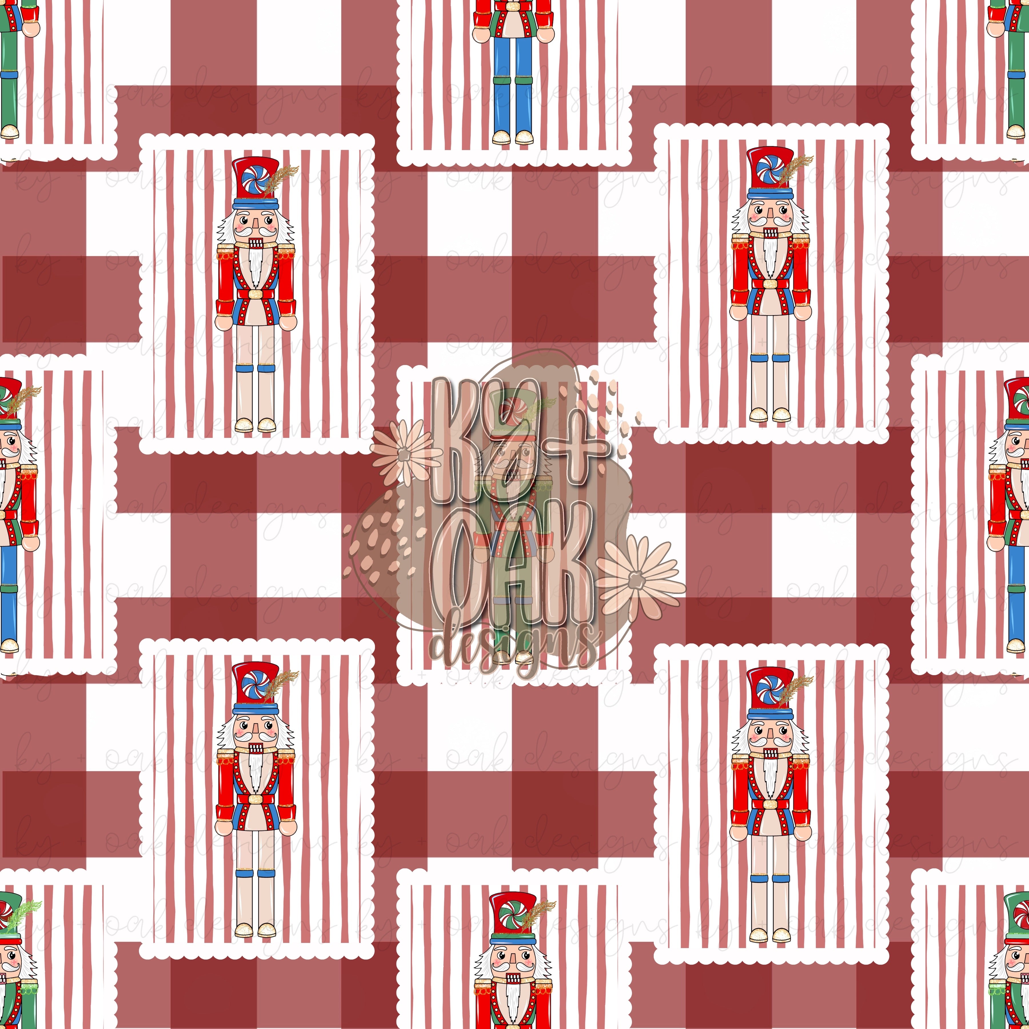 Gingham Nutcrackers - Boy/GN
