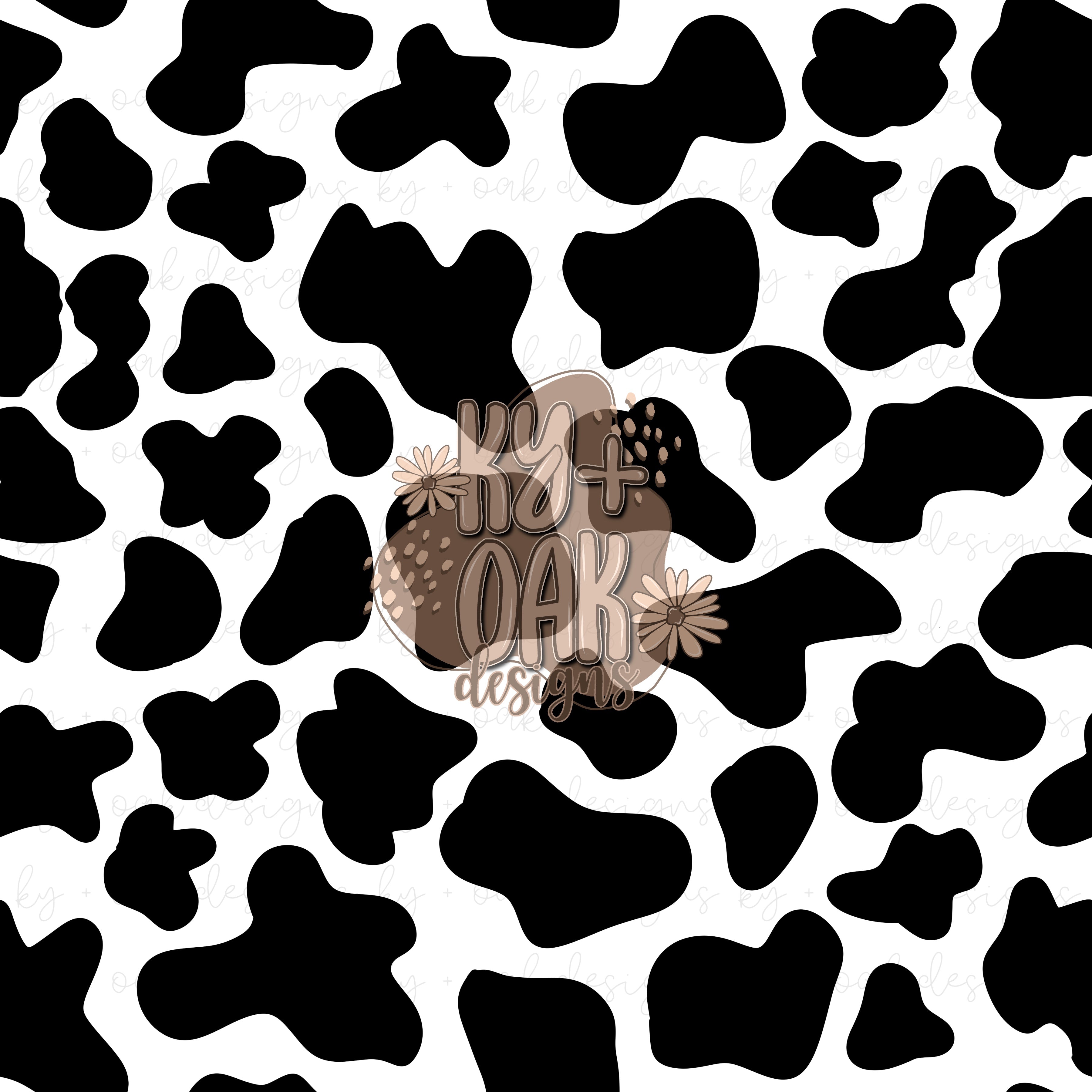 Classic Cow Print
