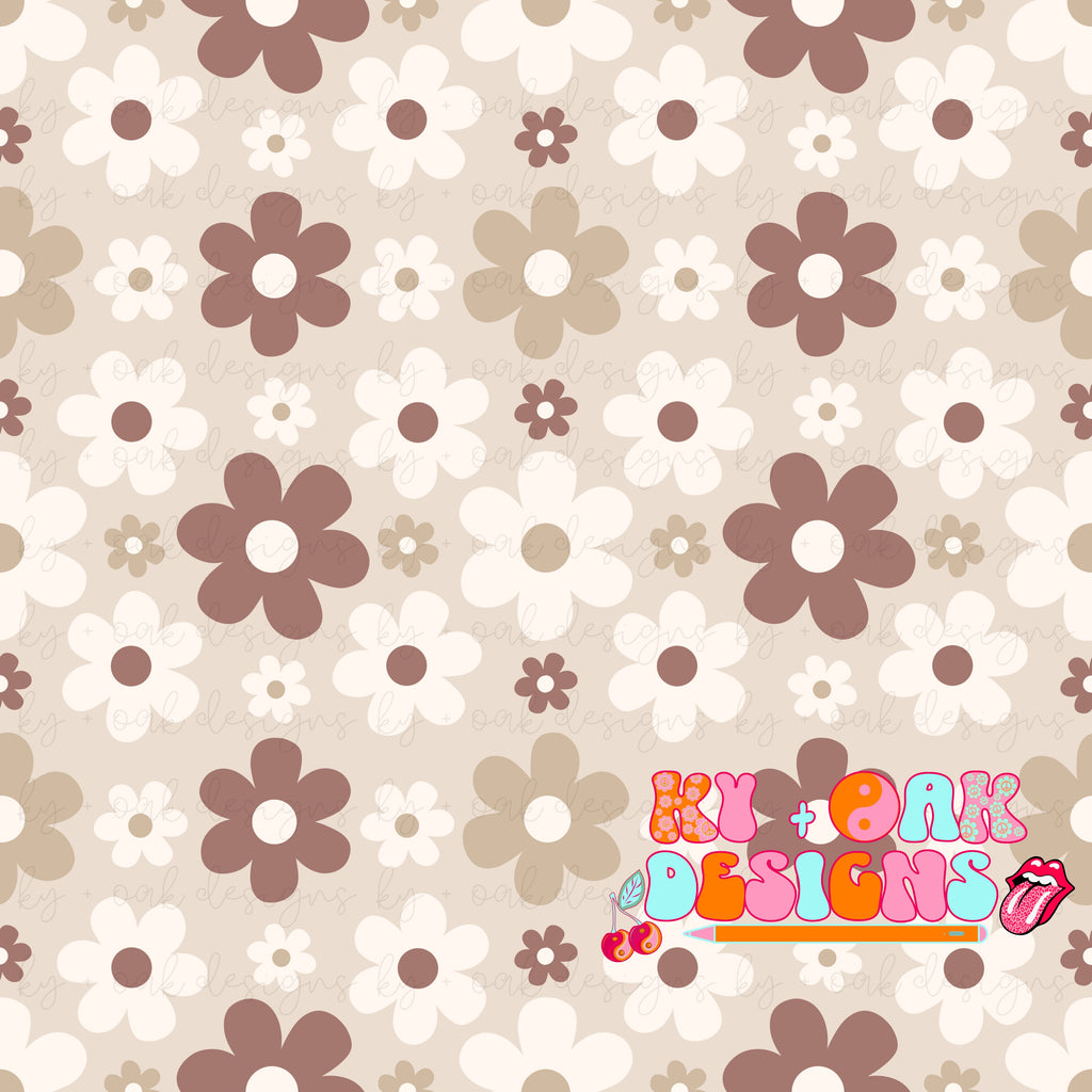 Neutral Chunky Floral