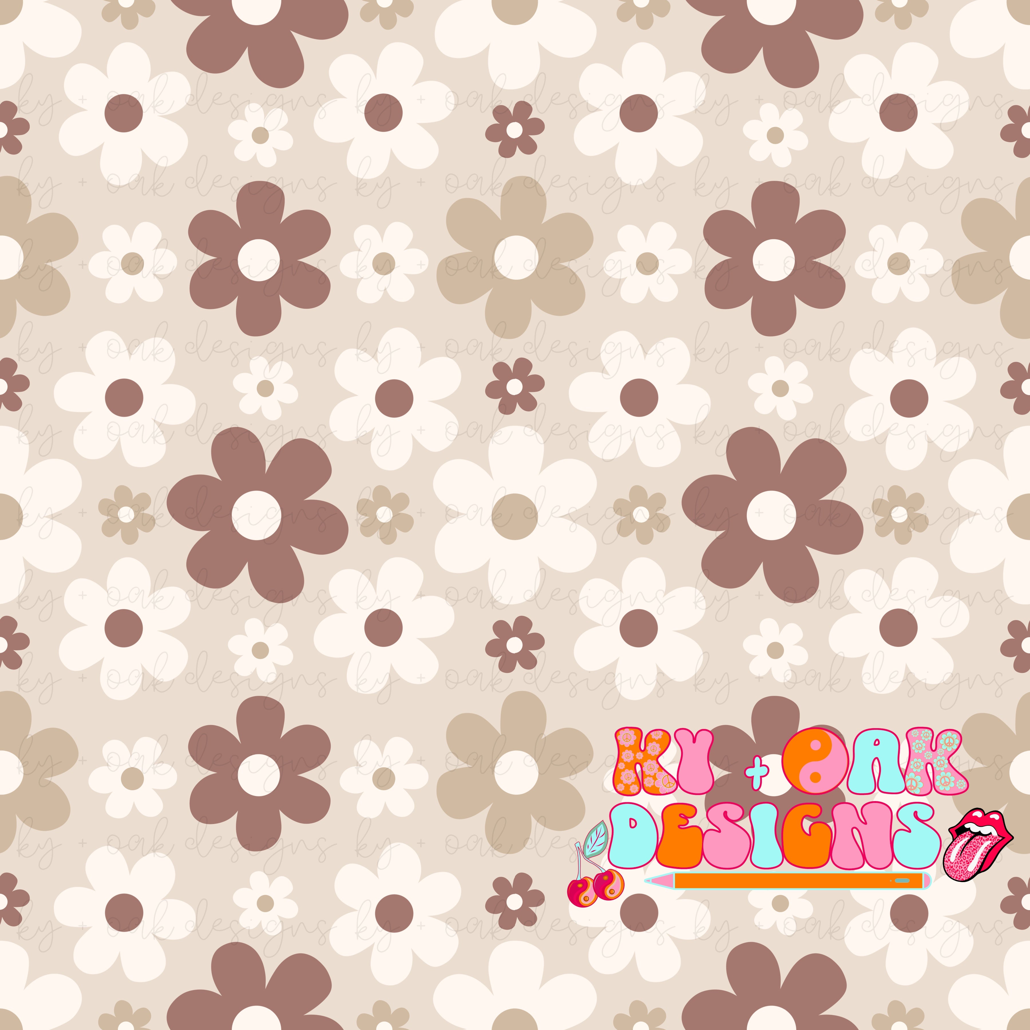 Neutral Chunky Floral