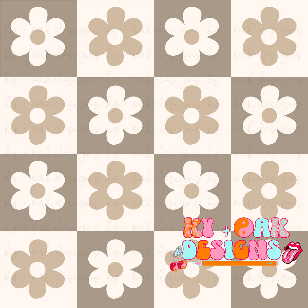Floral Checks