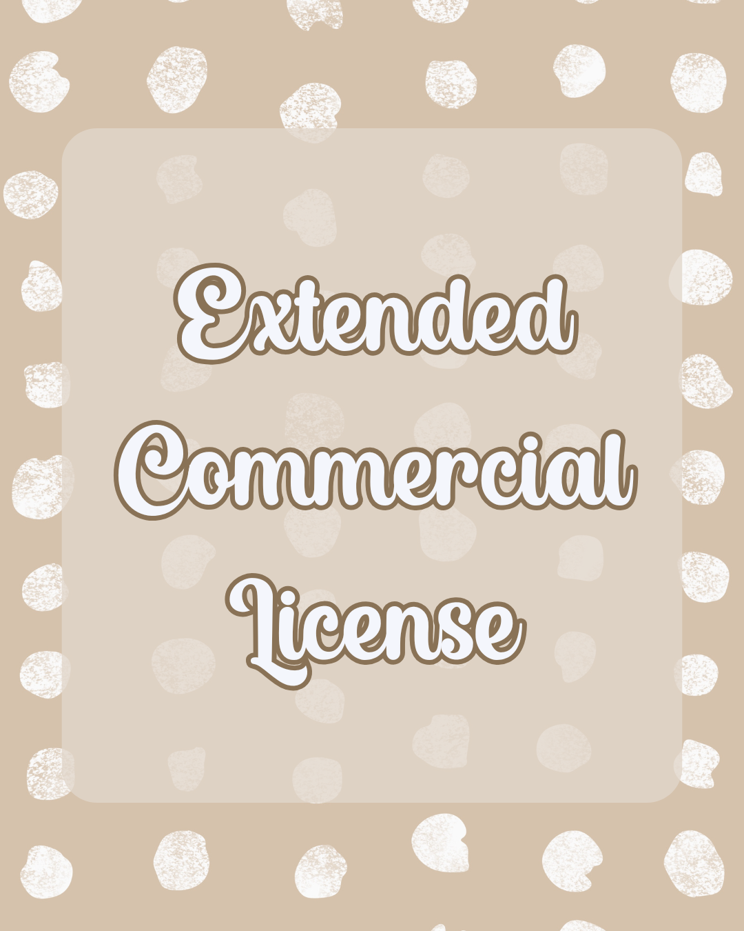 Extended Commercial License